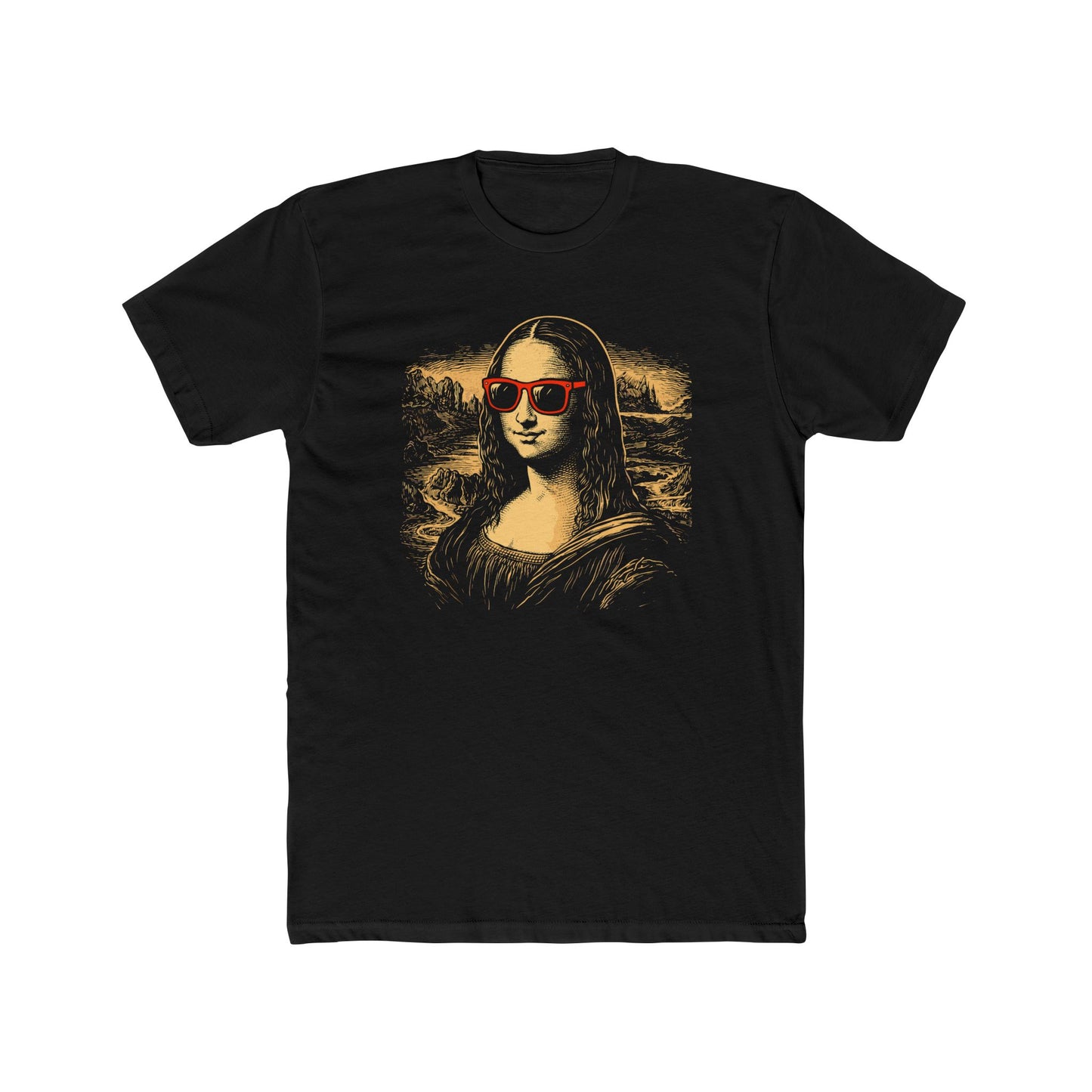 Cool Mona Lisa Renaissance Art T-Shirt