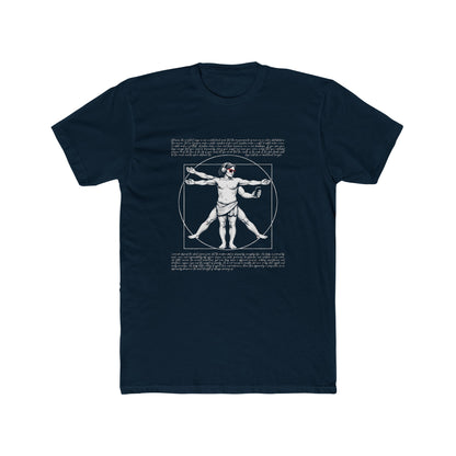 Vitruvian Modern Dad Renaissance Art T-Shirt
