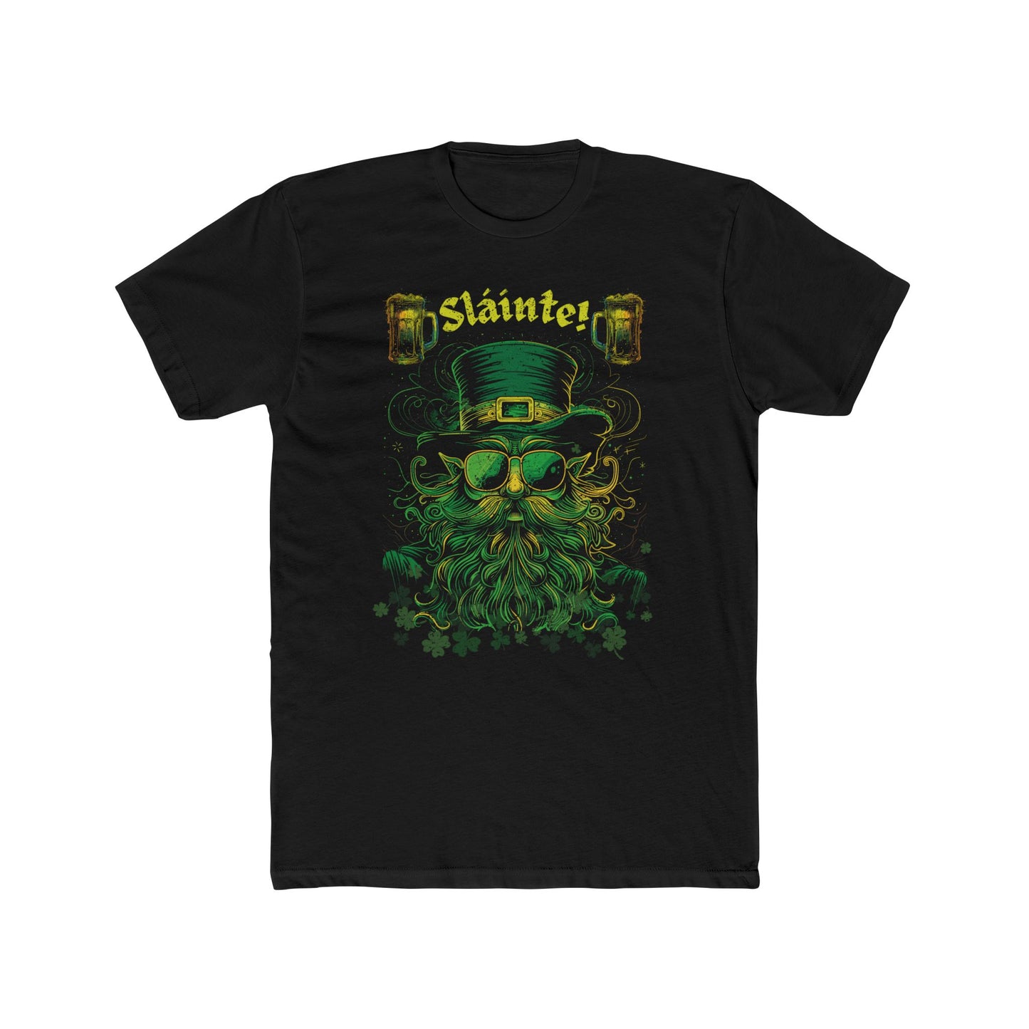 St Patricks Day T-Shirt V2, Lucky Shamrock, Beer lover Ireland Pride, Leprechaun Irish Tee