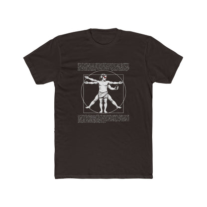 Vitruvian Modern Dad Renaissance Art T-Shirt