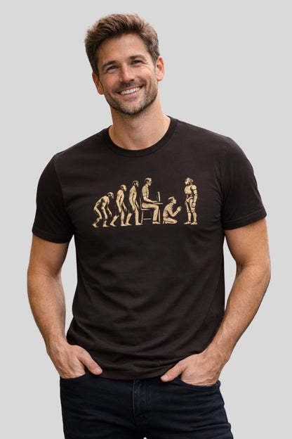 Evolution & Decay of Man, Robots Conspiracy T-shirt