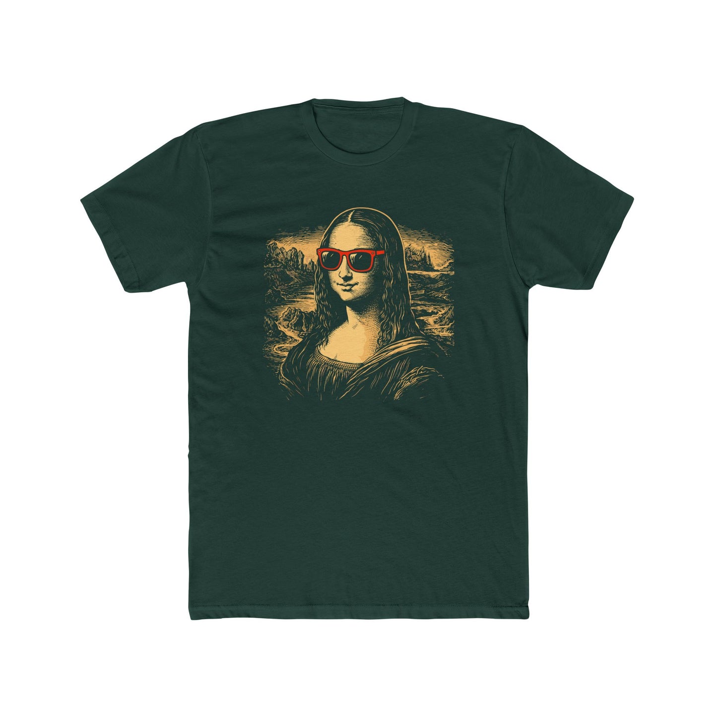 Cool Mona Lisa Renaissance Art T-Shirt