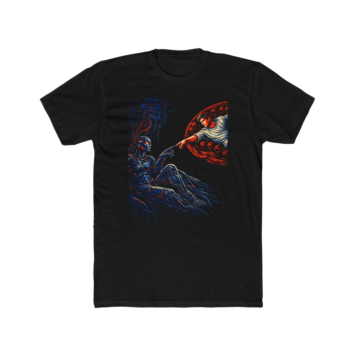 The Creation of AI Renaissance Art T-Shirt