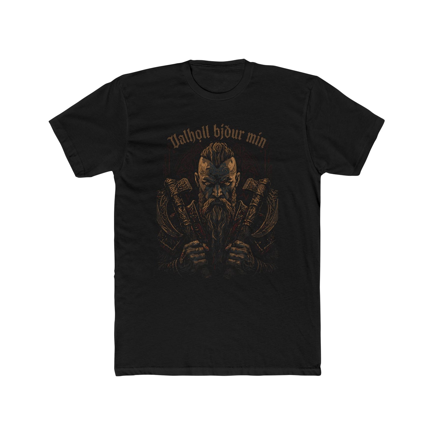 Viking Norse Mythology, Valhalla Awaits Me T-Shirt