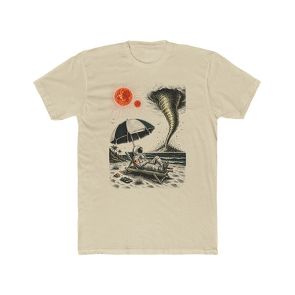 Chill Astronaut at an Alien Beach T-shirt