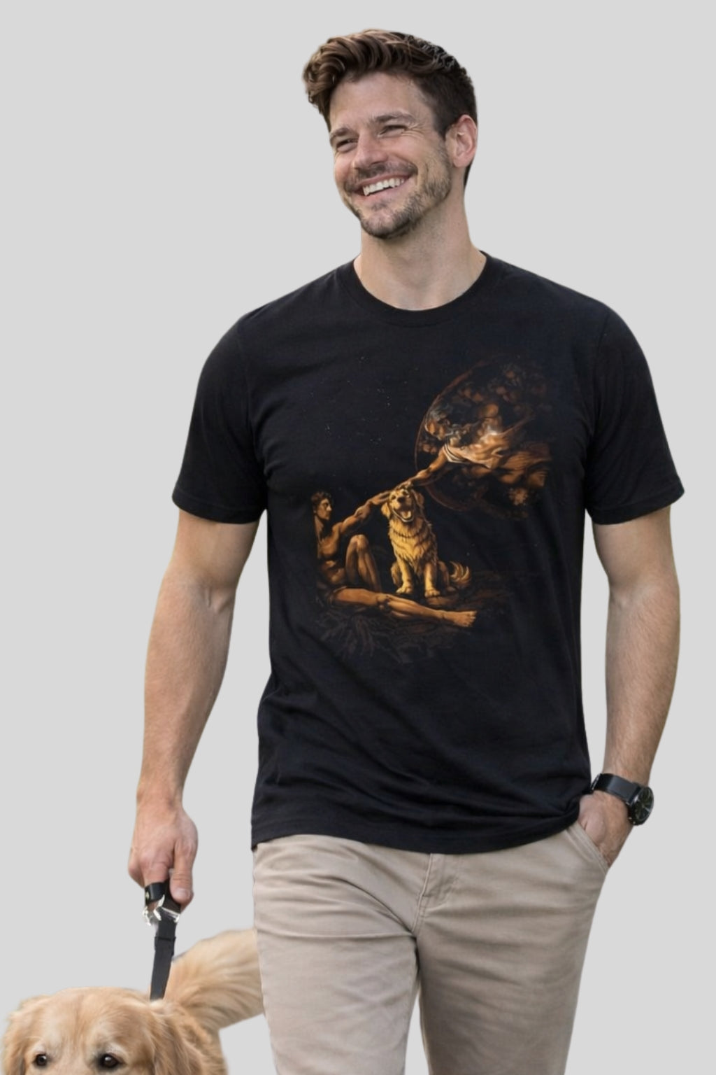 The Creation of Good Boy Renaissance Art T-Shirt