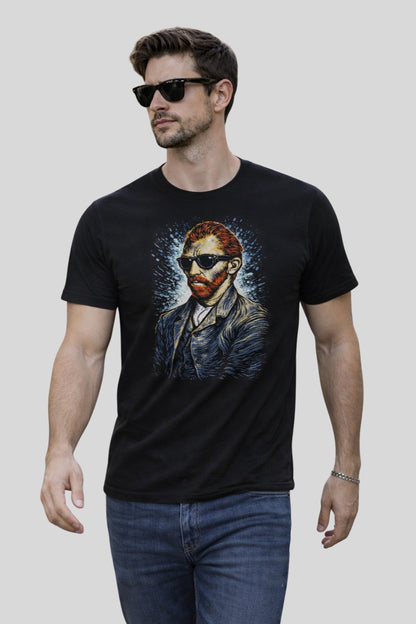 Cool Van Gogh in Sunglasses Classic Art T-Shirt