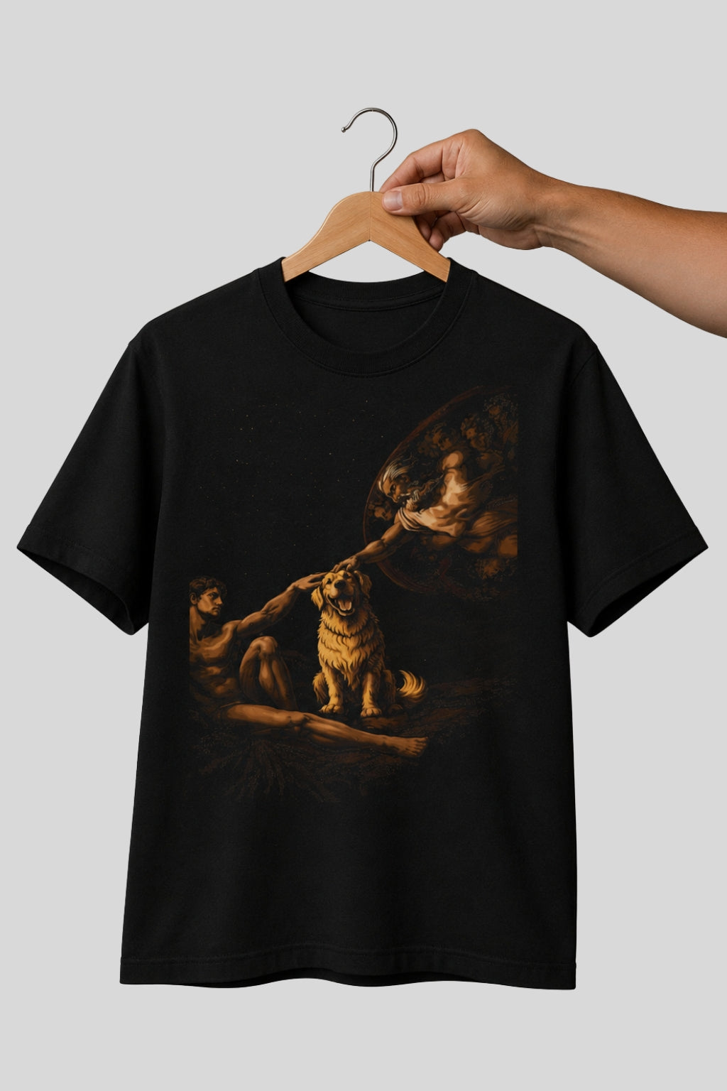The Creation of Good Boy Renaissance Art T-Shirt