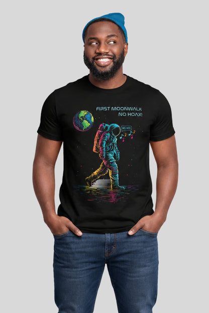 Moonwalk, Fake Moon Landing Conspiracy Theory T-Shirt