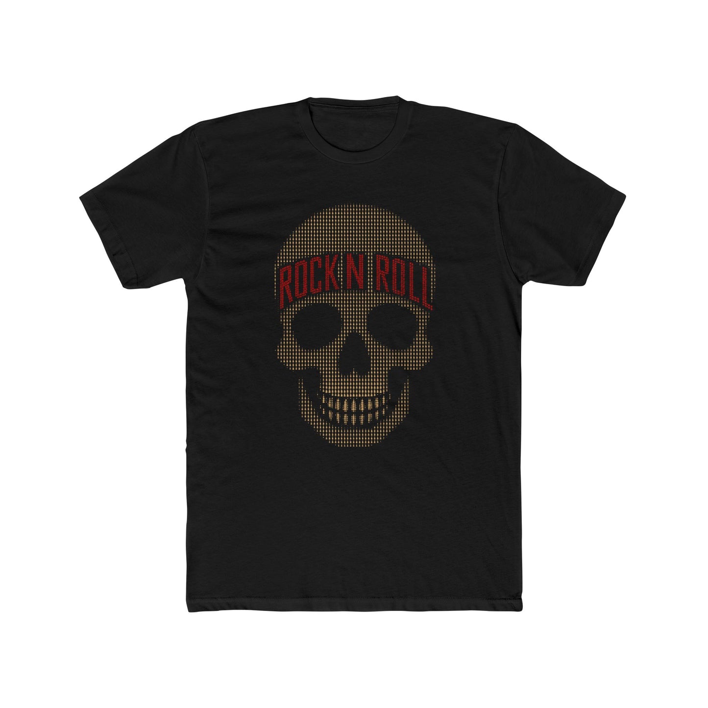 Rock 'N' Roll Skull Vintage Rock Music T-shirt