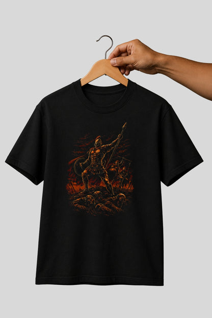 Spartan Warrior Ancient Greek Soldier T-Shirt 2