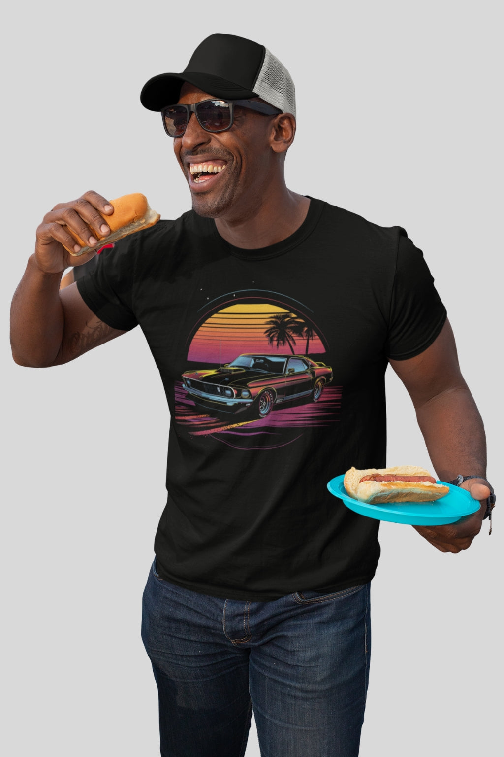 Classic 1969 Muscle Car Vintage T-Shirt 2