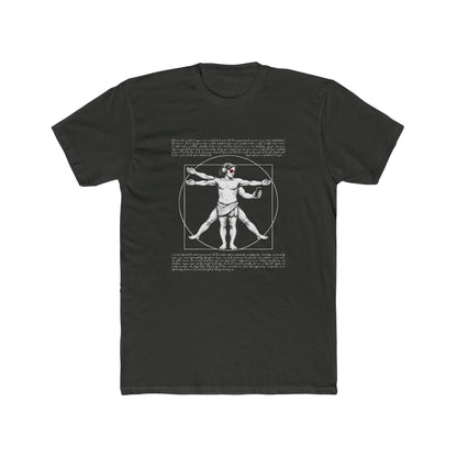 Vitruvian Modern Dad Renaissance Art T-Shirt