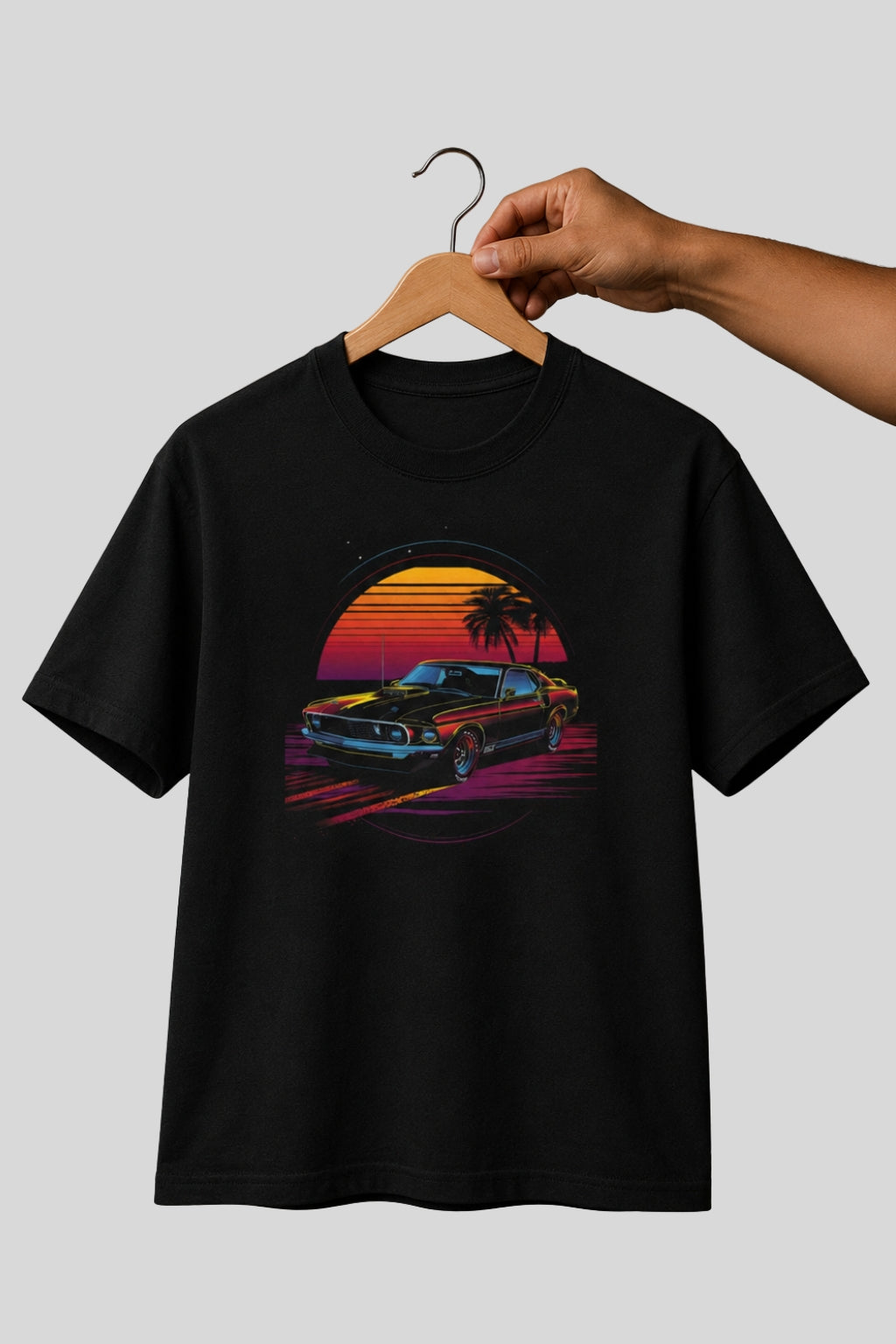 Classic 1969 Muscle Car Vintage T-Shirt 2