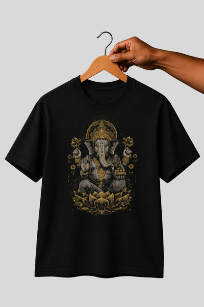 Sacred Lord Ganesha Hindu Elephant God T-Shirt