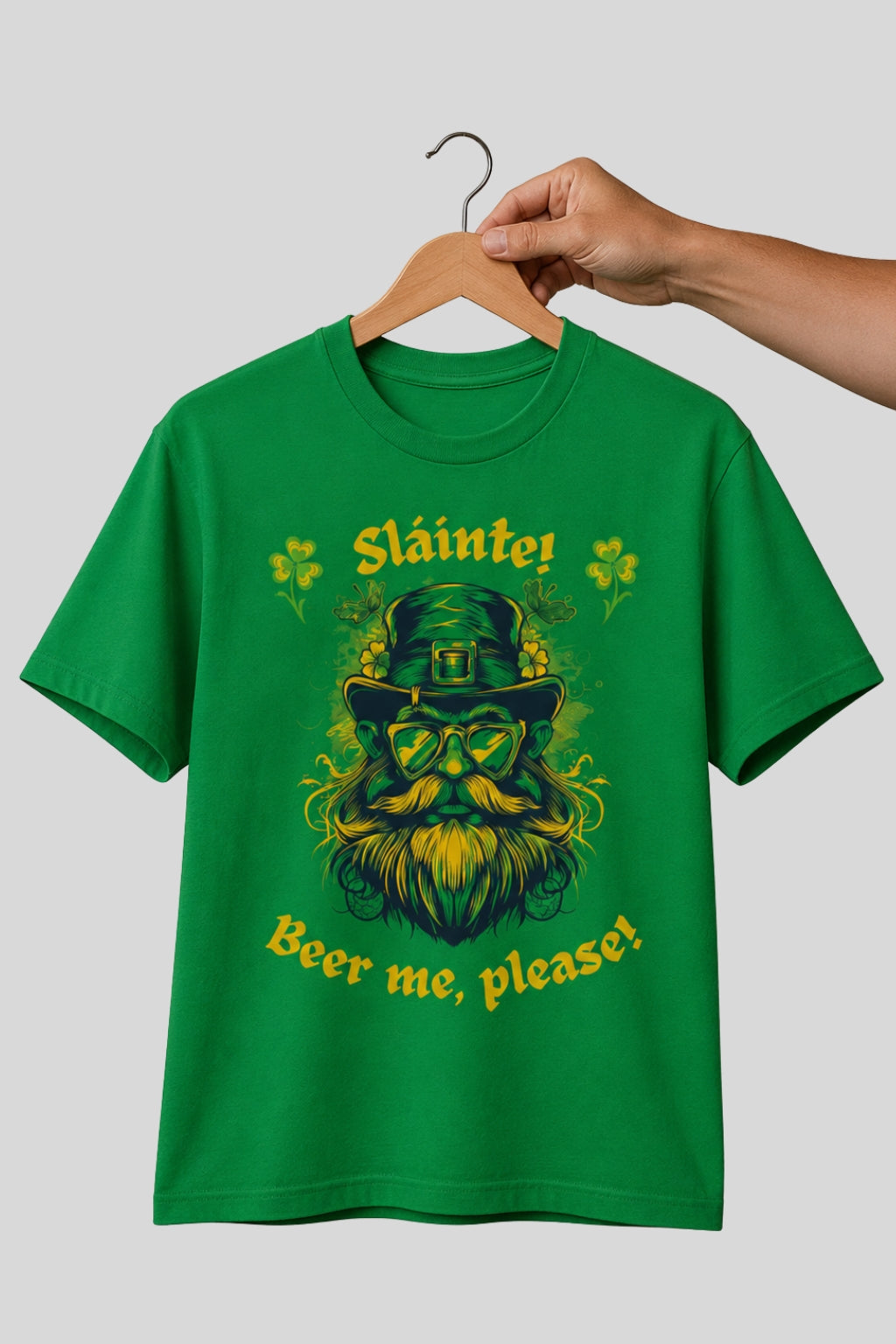 St Patricks Day Leprechaun Irish T-Shirt 1