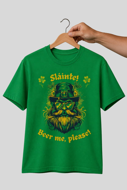 St Patricks Day Leprechaun Irish T-Shirt 1