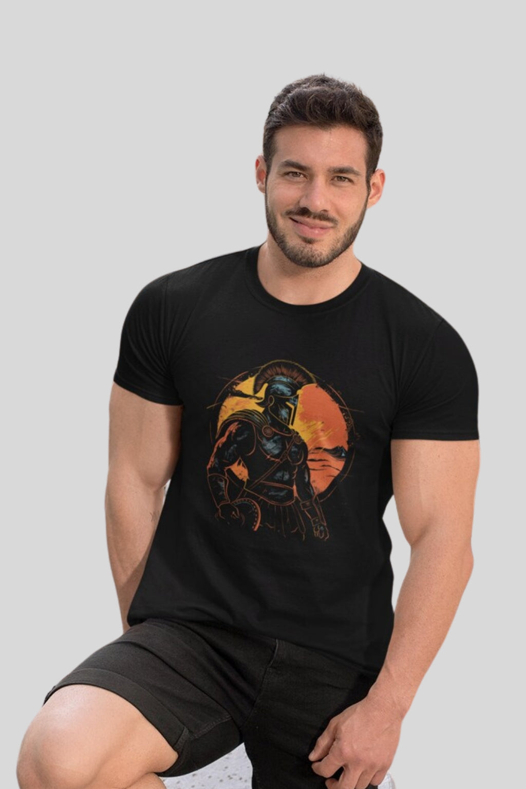 Spartan Warrior Ancient Greek Soldier T-Shirt