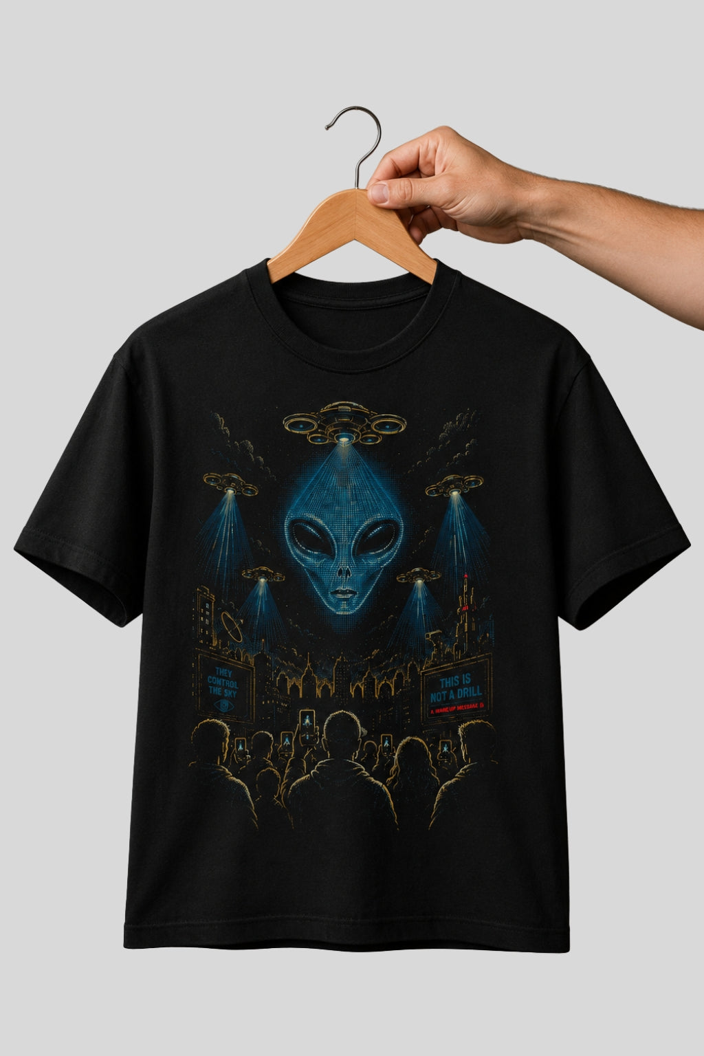 Alien Invasion, Project Blue Beam T-Shirt