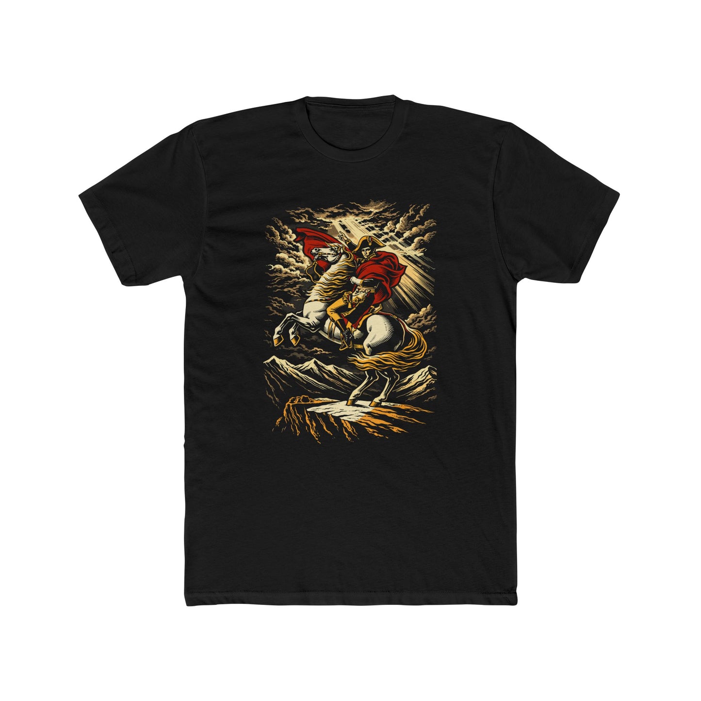 Napoleon Crossing the Alps Renaissance Art T-Shirt
