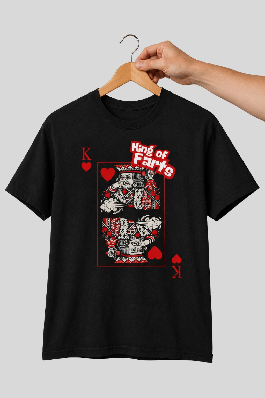 King of Farts Funny Father’s Day T-Shirt