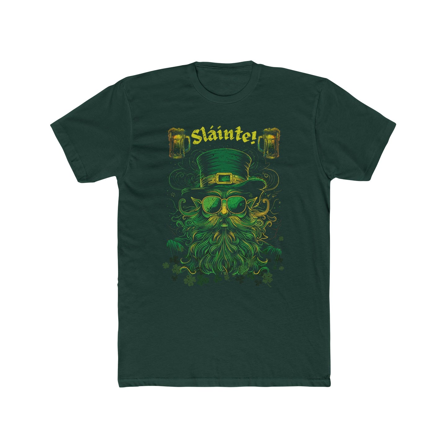 St Patricks Day T-Shirt V2, Lucky Shamrock, Beer lover Ireland Pride, Leprechaun Irish Tee