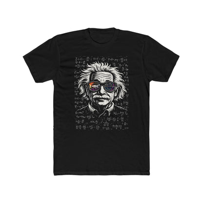 Relativity Genius Portrait T-shirt, Einstein Inspired, E=mc² Science Physics Art Tee
