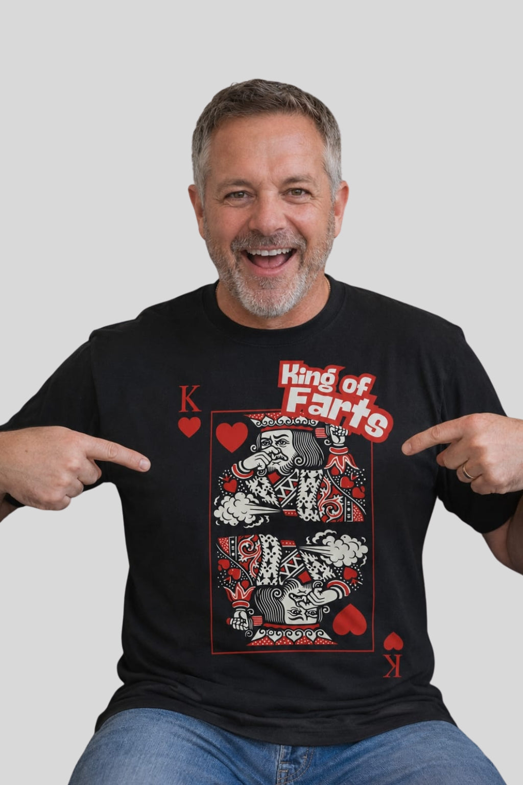 King of Farts Funny Father’s Day T-Shirt