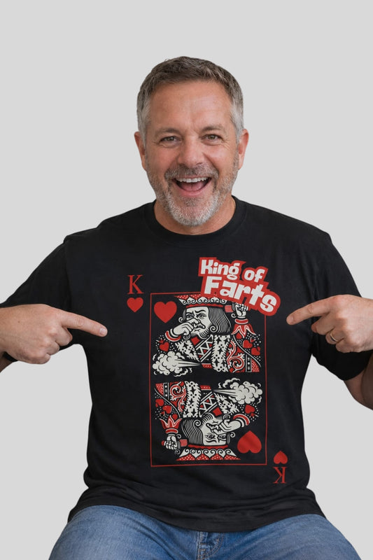 King of Farts Funny Father’s Day T-Shirt