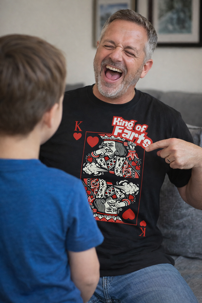 King of Farts Funny Father’s Day T-Shirt
