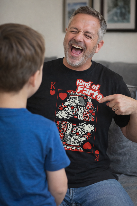 King of Farts Funny Father’s Day T-Shirt