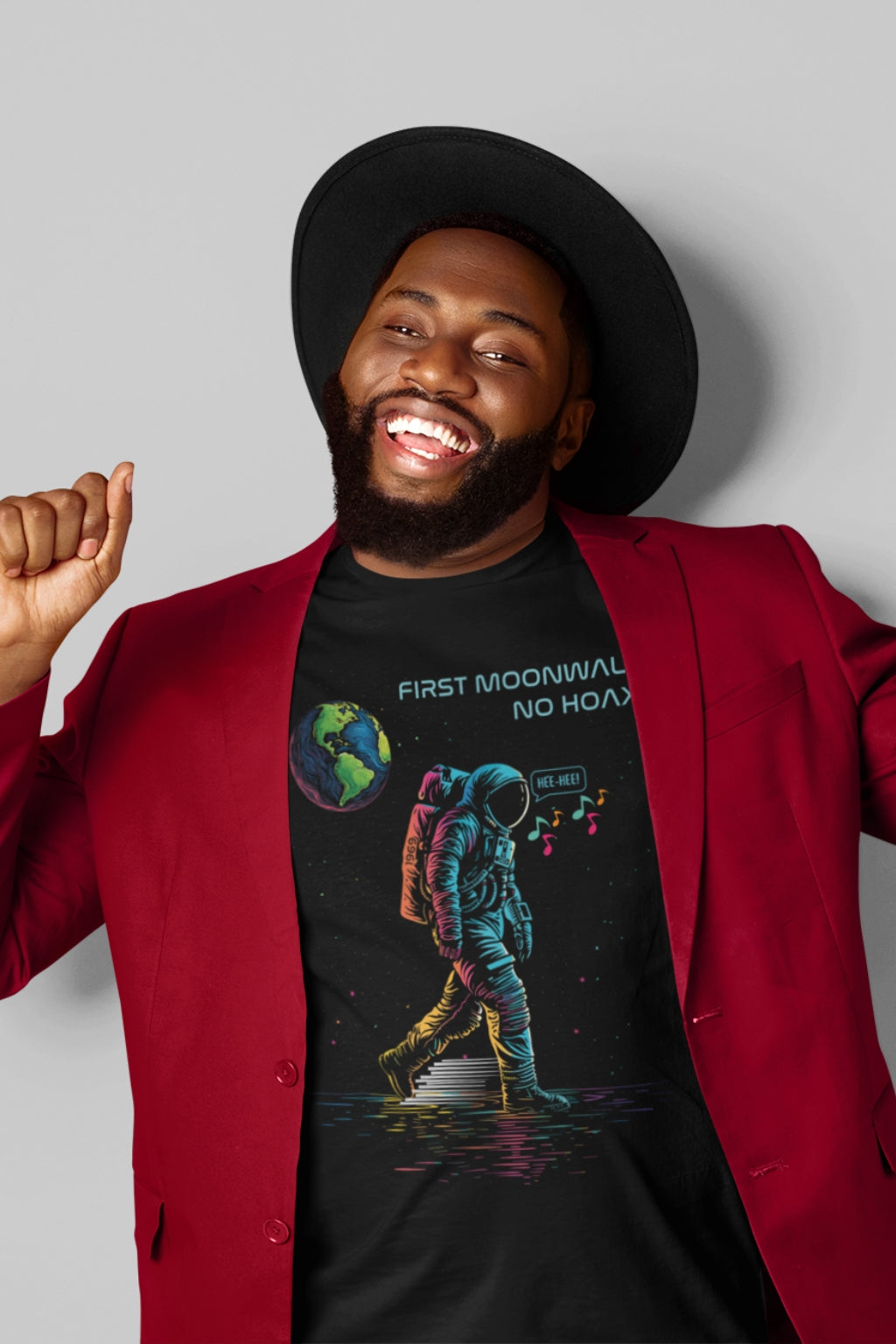 Moonwalk, Fake Moon Landing Conspiracy Theory T-Shirt