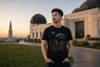 Lunar Exploration, Astronaut on the Moon T-Shirt
