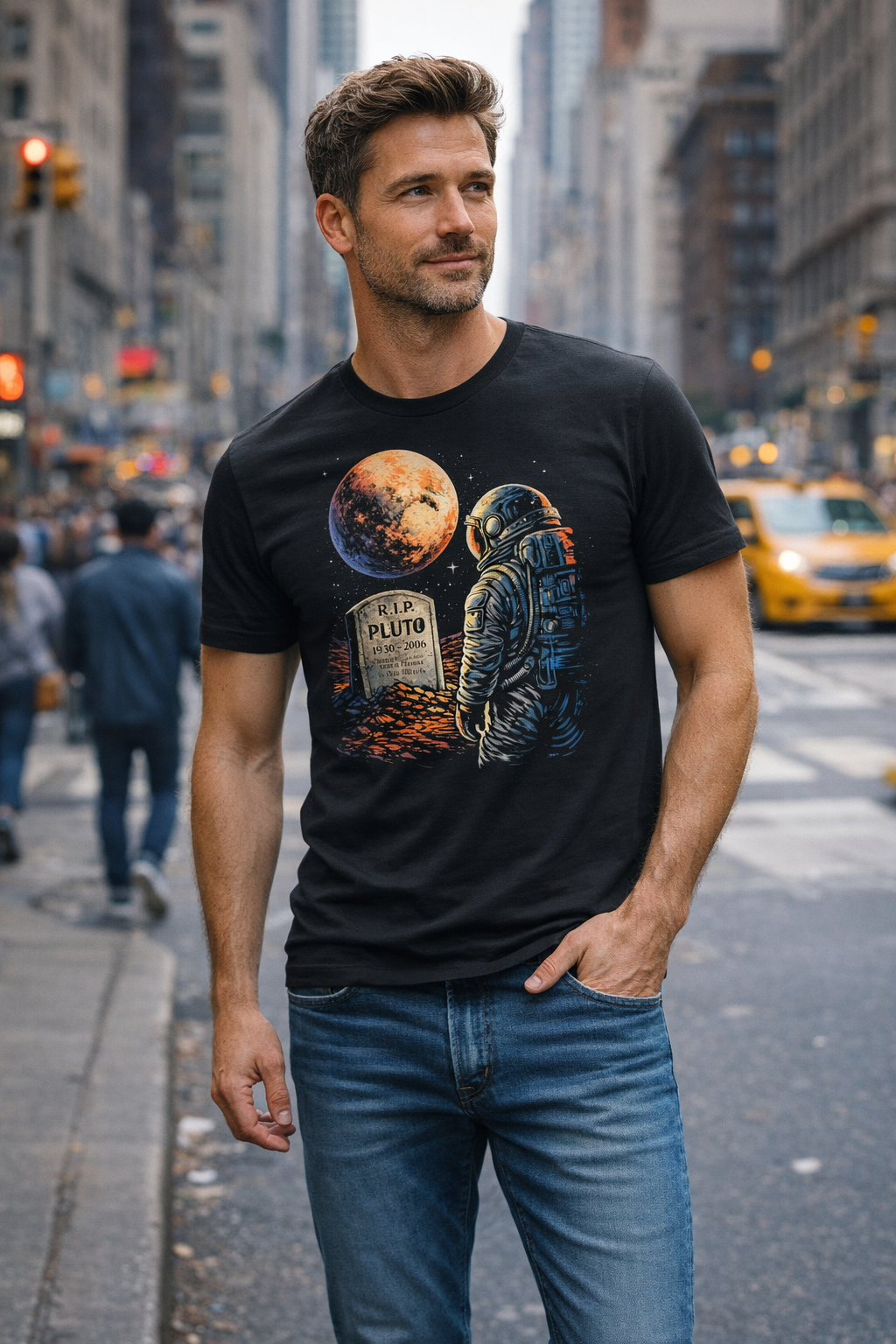 R.I.P. Pluto Astronaut Space Astronomy T-Shirt
