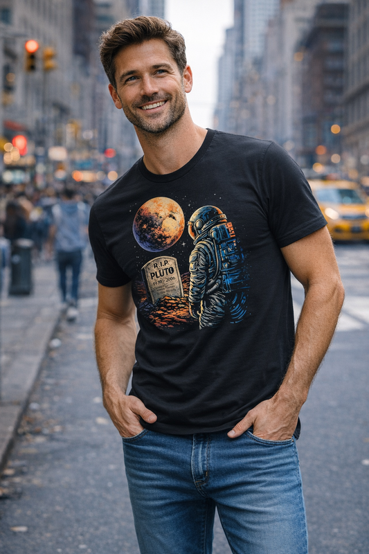 R.I.P. Pluto Astronaut Space Astronomy T-Shirt