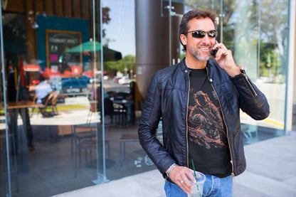 Astronaut Soldier T-shirt, Sci-Fi Space Combat Graphic Tee, Science T-shirt, Gamer Men's Tee