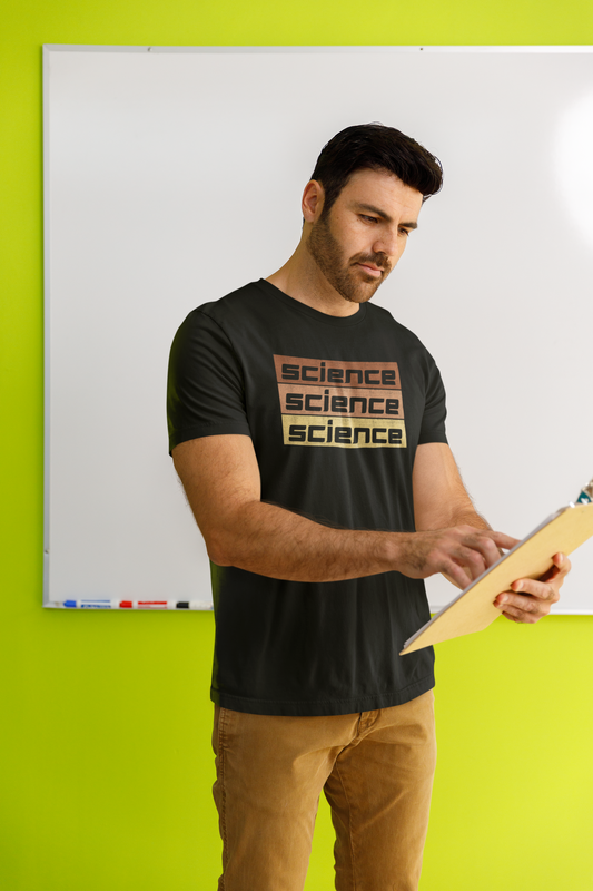 Science Vintage T-shirt, Science Enthusiast, STEM Teacher Gift, STEM Student Gift, Men's Tee