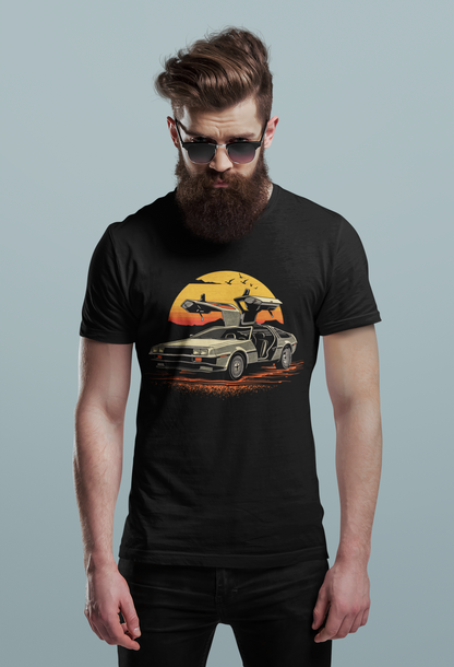 Classic 1981 Stainless Steel Sports Car Tee – Keep It Classic Gullwing Style, Car Enthusiast T-shirt, Antique Car, Men's Tee