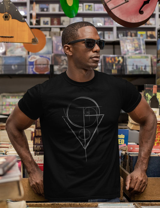 Fibonacci Golden Ratio Geometry T-Shirt, Science, STEM Student, Mathematics, Sacred Geometry Spiral Men's Tee